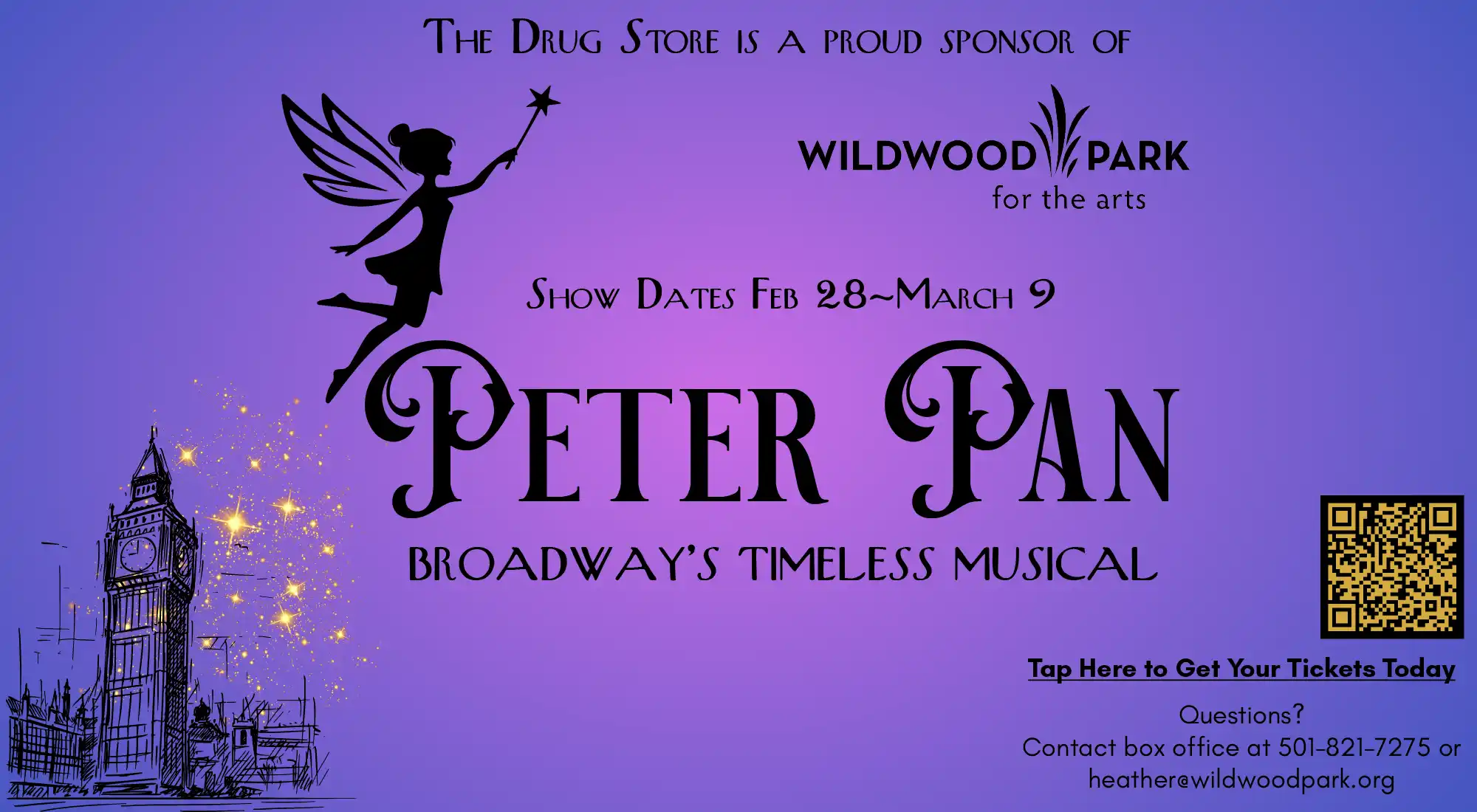 Peter Pan play poster